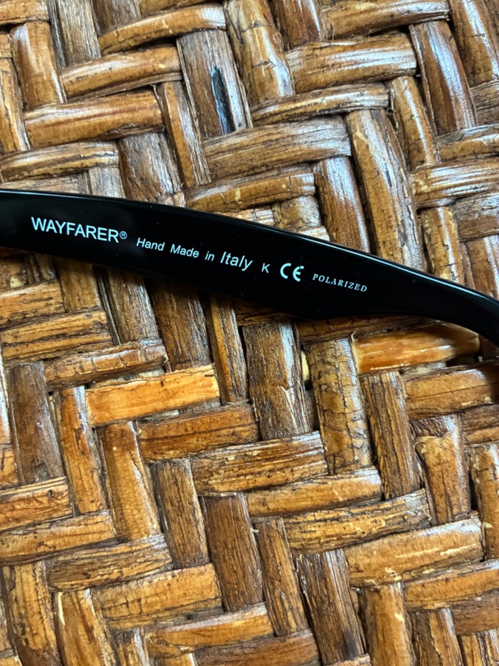 Ray-Ban Black Wayfarer Sunglasses with Dark Lenses - Picture 3 of 6